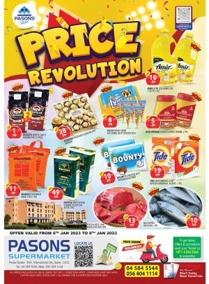 Price Revolution - Pasons 21 Supermarket, Persia Cluster