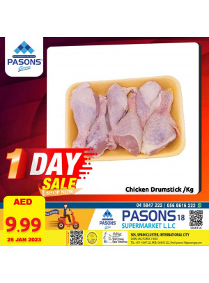 One Day Sale - Pasons 18 Supermarket
