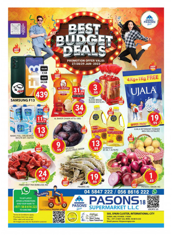 Weekend Deals - Pasons 18 Supermarket