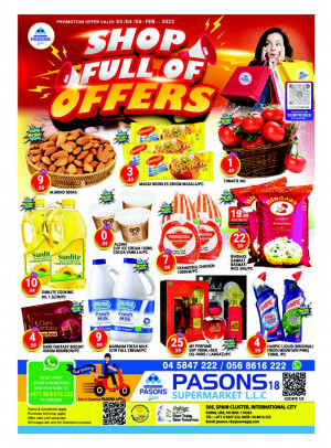Weekend Deals - Pasons 18 Supermarket