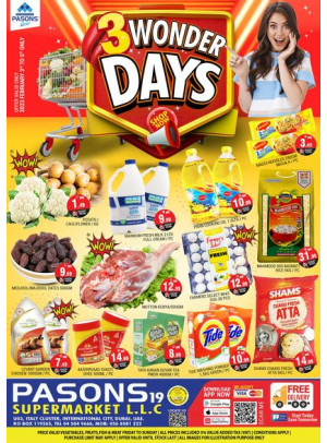 Weekend Offers - Pasons 19 Supermarket