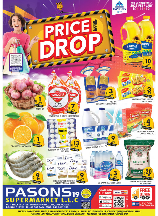 Weekend Offers - Pasons 19 Supermarket