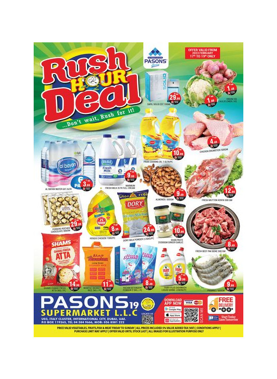 Weekend Offers - Pasons 19 Supermarket