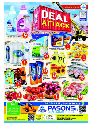 Weekend Deals - Pasons 18 Supermarket