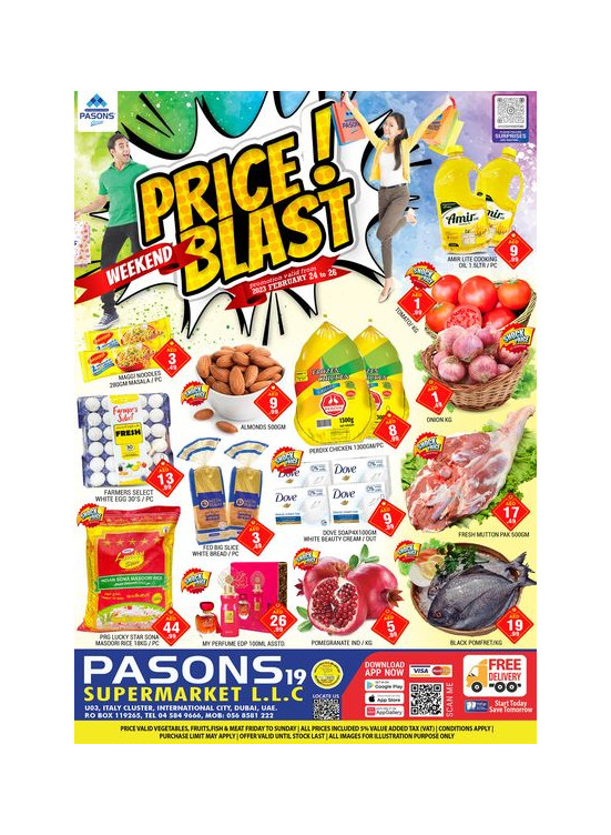 Weekend Deals - Pasons 19 Supermarket