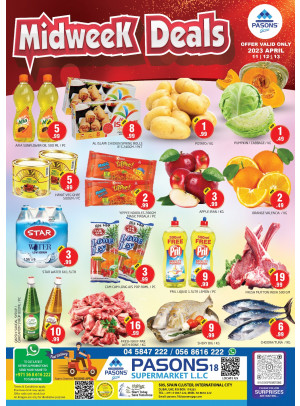 Midweek Deals - Pasons 18 Supermarket