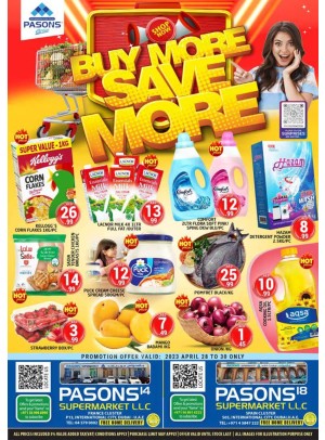 Weekend Deals - Pasons 18 Supermarket