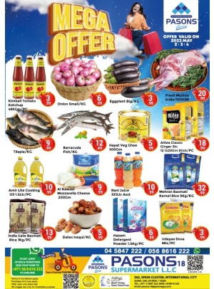 Mega Offers - Pasons 18 Supermarket