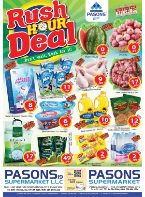 Weekend Deals - Pasons 19 & Pasons 21