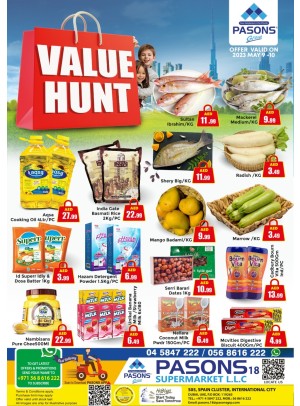 Midweek Deals - Pasons 18 Supermarket