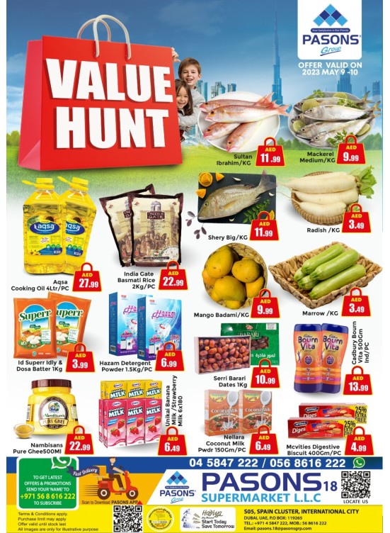 Midweek Deals - Pasons 18 Supermarket