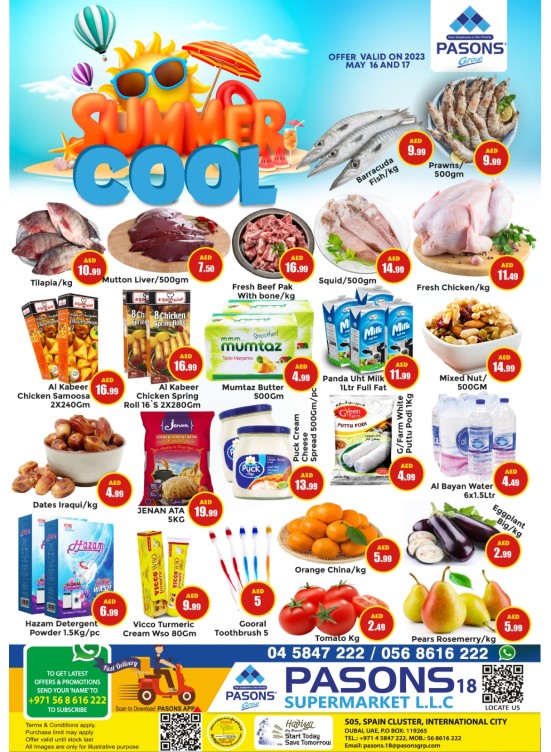 Summer Deals - Pasons 18 Supermarket