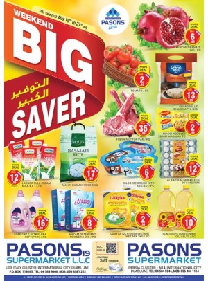Weekend Deals - Pasons 19 & Pasons 21