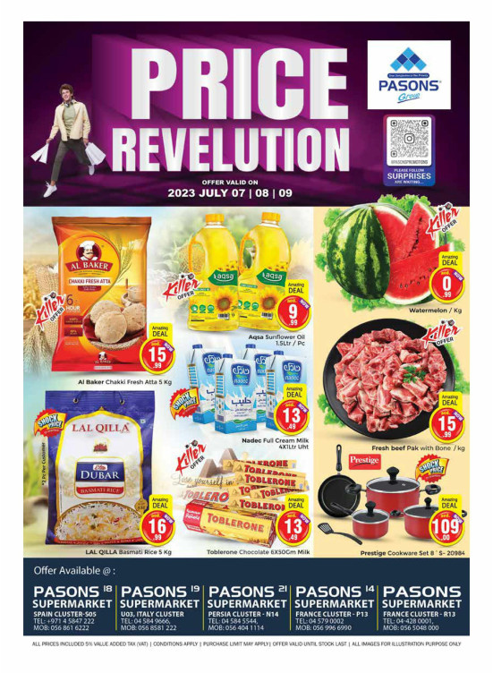 Weekend Deals - Pasons 18 Supermarket