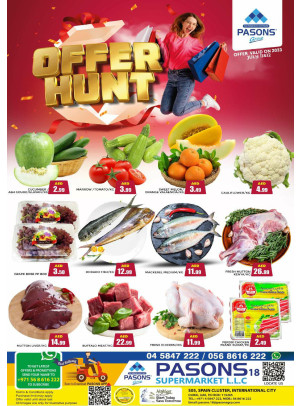 Midweek Deals - Pasons 18 Supermarket