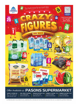 Weekend Deals - Pasons 18 Supermarket