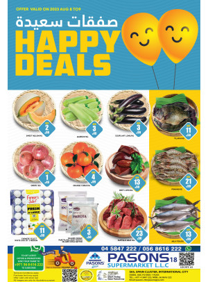 Happy Deals - Pasons 18 Supermarket