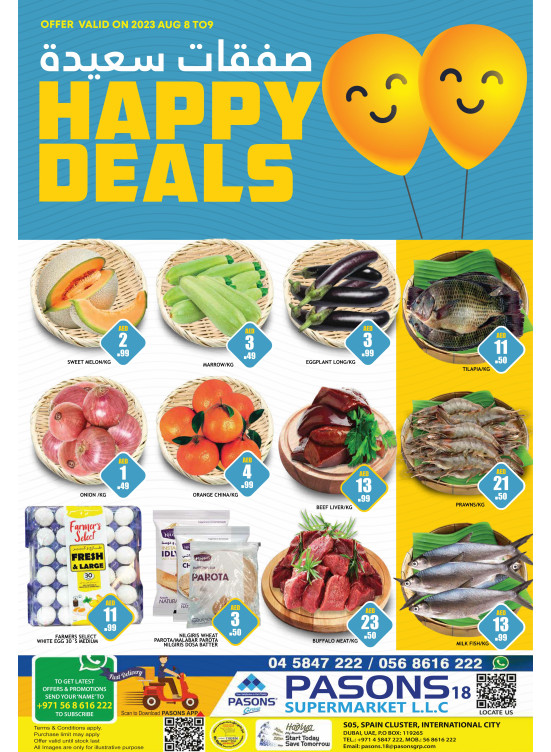 Happy Deals - Pasons 18 Supermarket