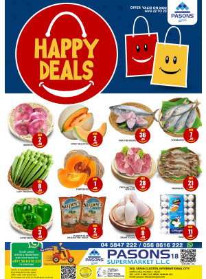 Happy Deals - Pasons 18 Supermarket