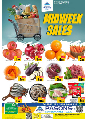 Midweek Sales - Pasons 18 Supermarket