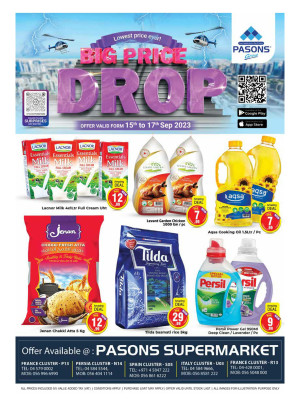 Weekend Deals - Pasons 18 Supermarket