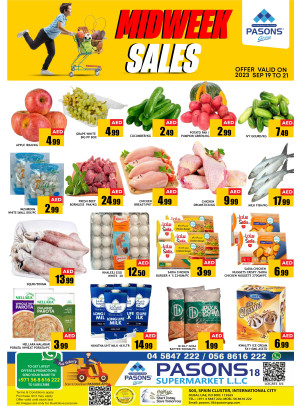 Midweek Sales - Pasons 18 Supermarket