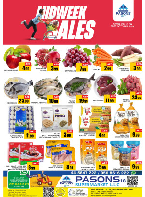 Midweek Sales - Pasons 18 Supermarket