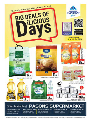Weekend Deals - Pasons 18 Supermarket
