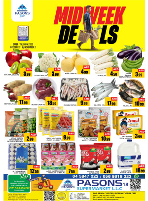 Midweek Deals - Pasons 18 Supermarket