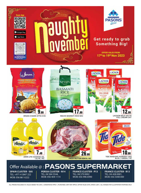 Weekend Offers - Pasons 18 Supermarket