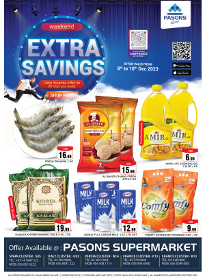 Weekend Offers - Pasons 18 Supermarket
