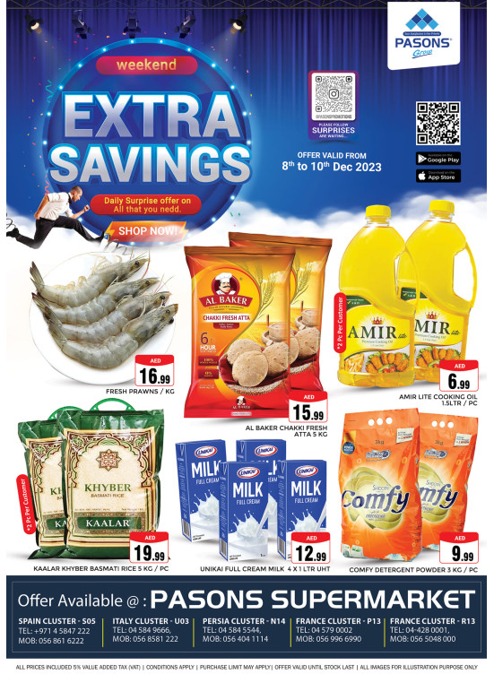 Weekend Offers - Pasons 18 Supermarket