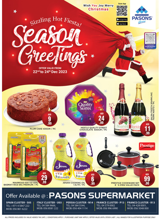 Weekend Offers - Pasons 18 Supermarket