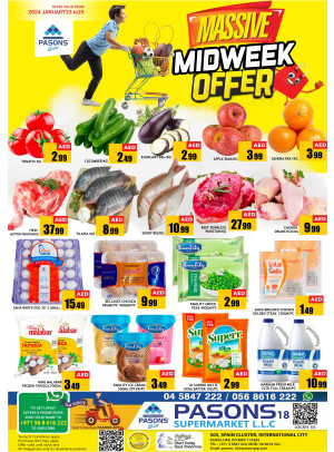 Midweek Deals - Pasons 18 Supermarket