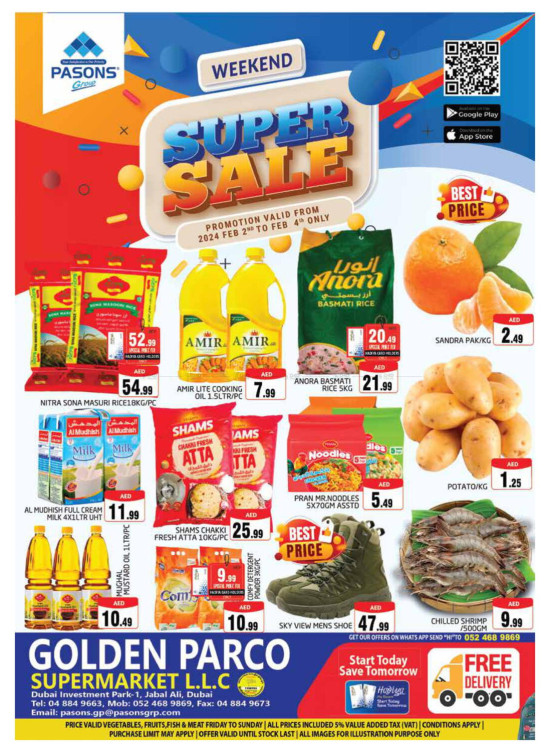 Weekend Deals - Jabal Ali, Dubai