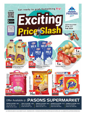 Weekend Deals - Pasons 18 Supermarket