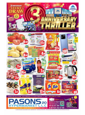 Weekend Deals - Pasons 20 Supermarket