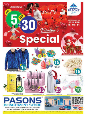 Weekend Deals - Pasons 21 Supermarket