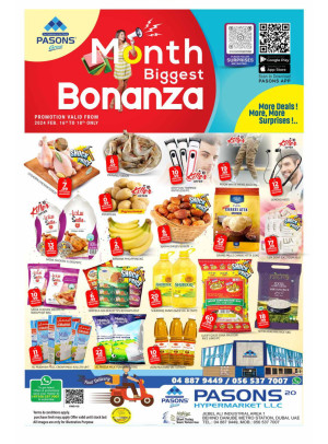 Weekend Deals - Pasons 20 Supermarket