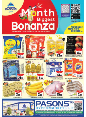 Weekend Deals - Pasons 16 Supermarket