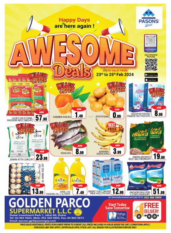 Weekend Deals - Jabal Ali, Dubai