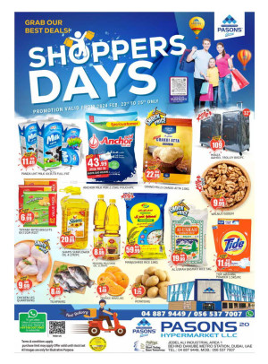 Weekend Deals - Pasons 20 Supermarket