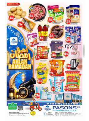 Weekend Deals - Pasons 20 Supermarket