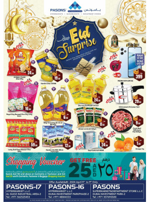Eid Offers - Pasons 16 & 17 Supermarket