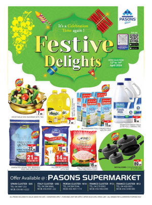 Weekend Deals - Pasons 18 Supermarket