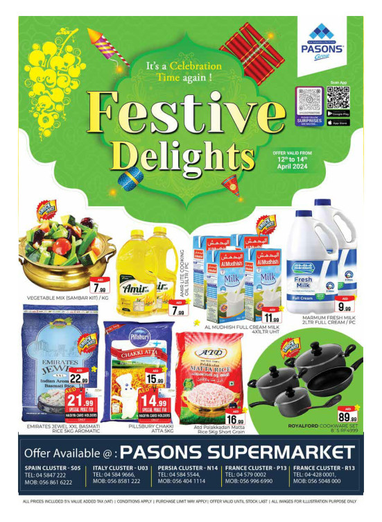 Weekend Deals - Pasons 18 Supermarket