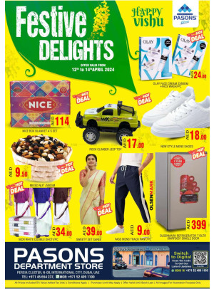 Weekend Deals - Pasons 21 Supermarket, Persia Cluster