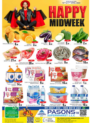 Midweek Deals - Pasons 18 Supermarket