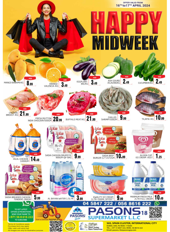 Midweek Deals - Pasons 18 Supermarket