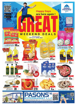 Weekend Deals - Pasons 16 Supermarket